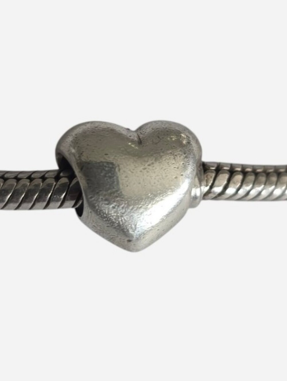 Pandora ALE 925 Silver Heart Charm  Charm Retired